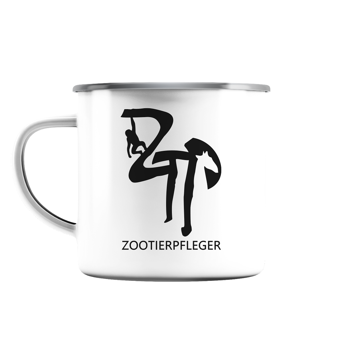 Zootierpfleger - Emaille Tasse