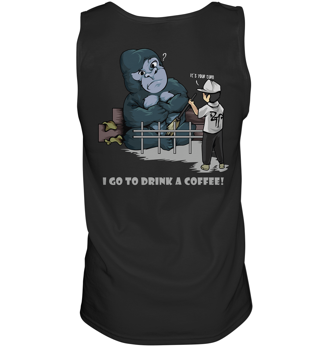 ZTP + "Mach dein Bett" dark - Tank-Top