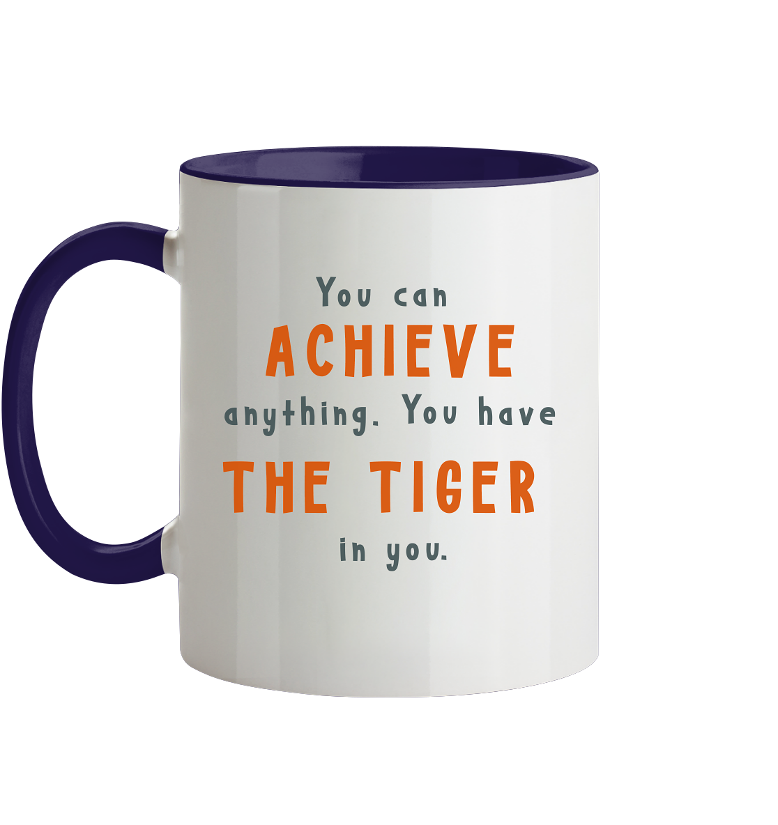 Tiger in me - Tasse zweifarbig