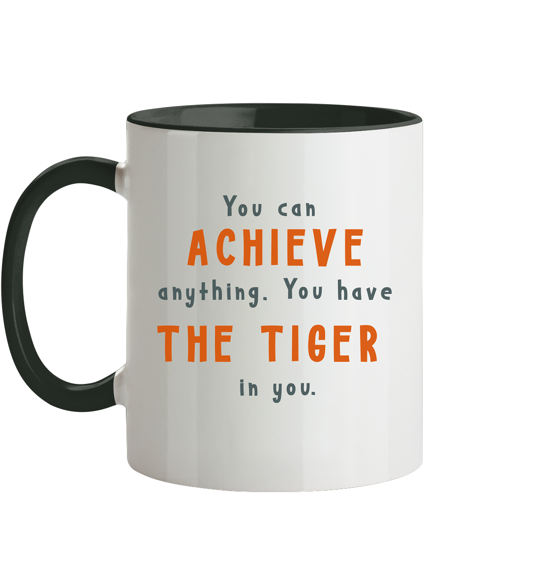 Tiger in me - Tasse zweifarbig