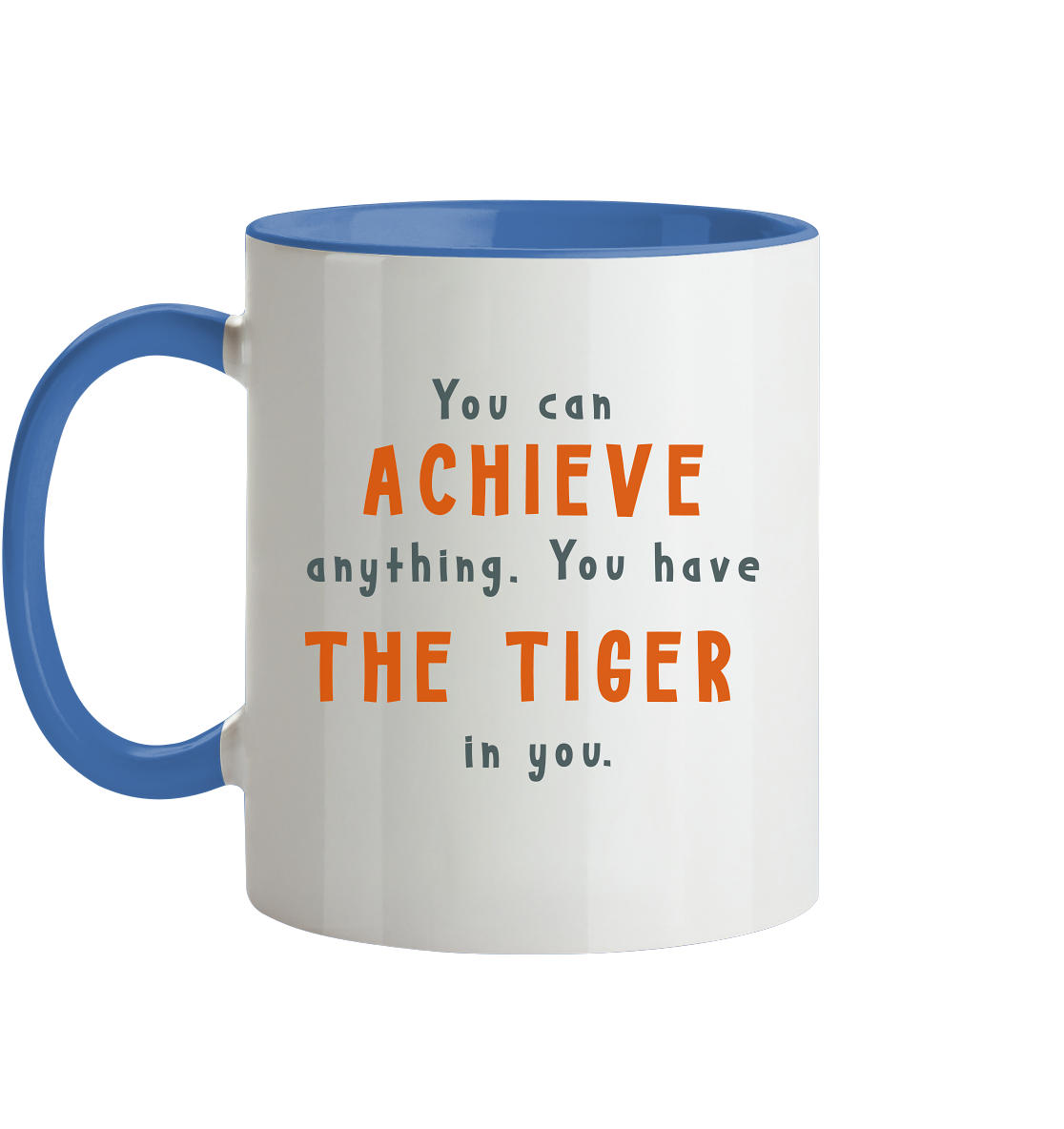 Tiger in me - Tasse zweifarbig
