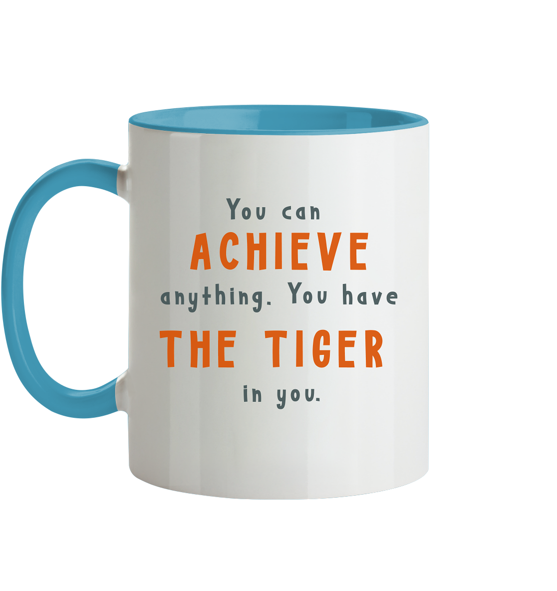 Tiger in me - Tasse zweifarbig