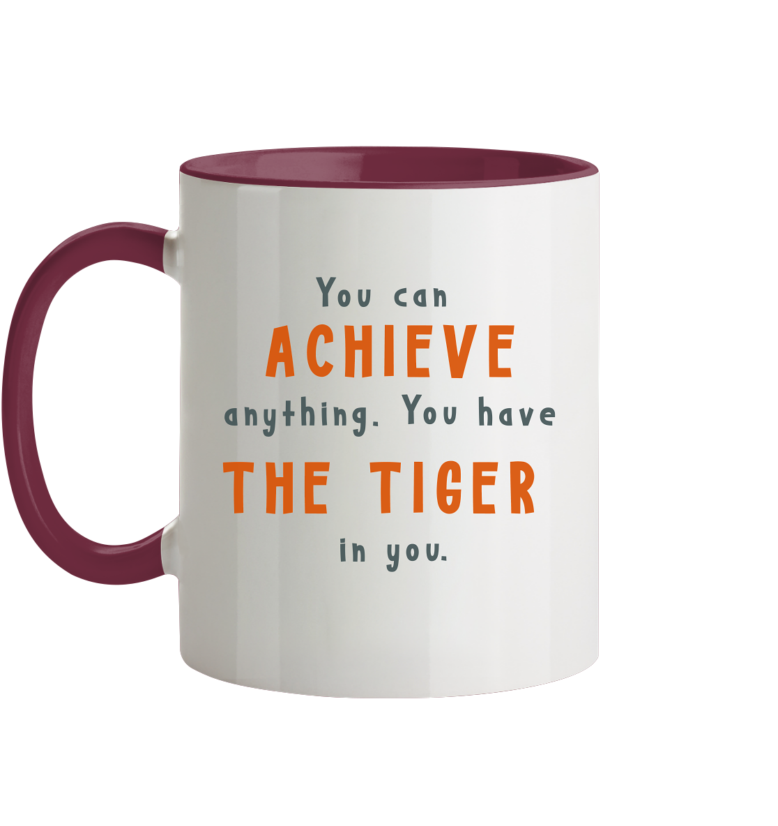 Tiger in me - Tasse zweifarbig