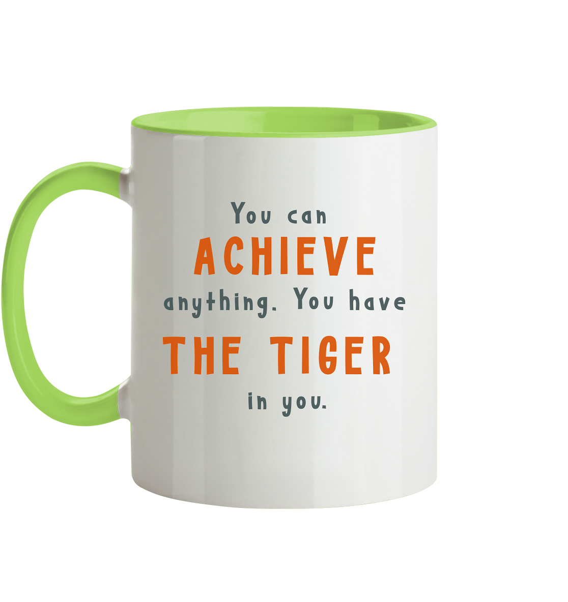 Tiger in me - Tasse zweifarbig