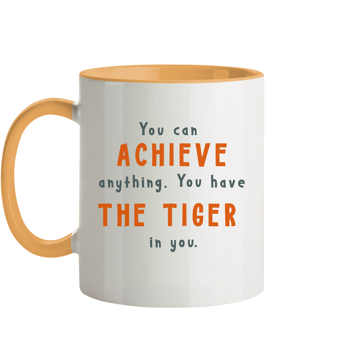 Tiger in me - Tasse zweifarbig