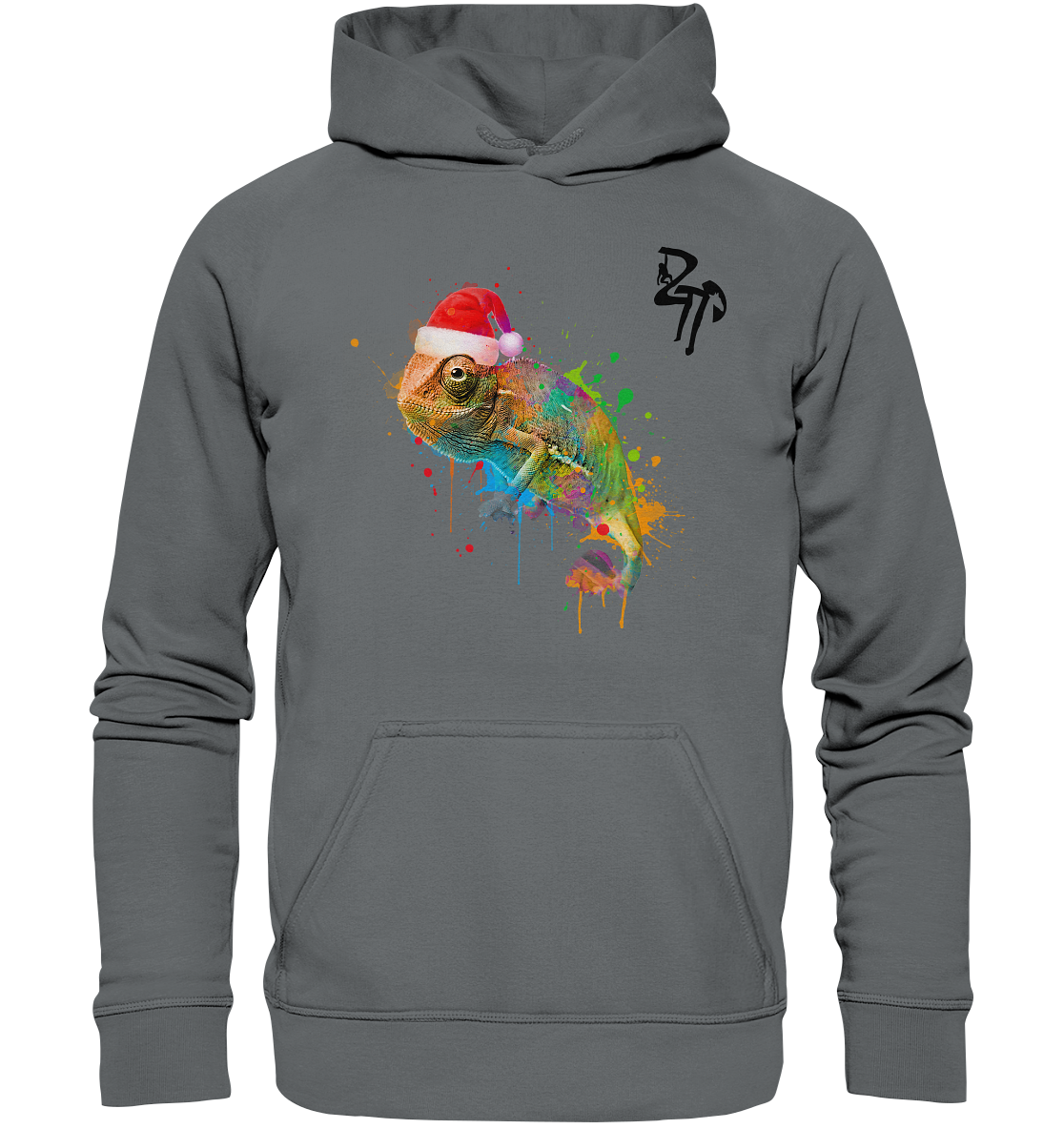 ZTP Christmas Chameleon - Basic Unisex Hoodie