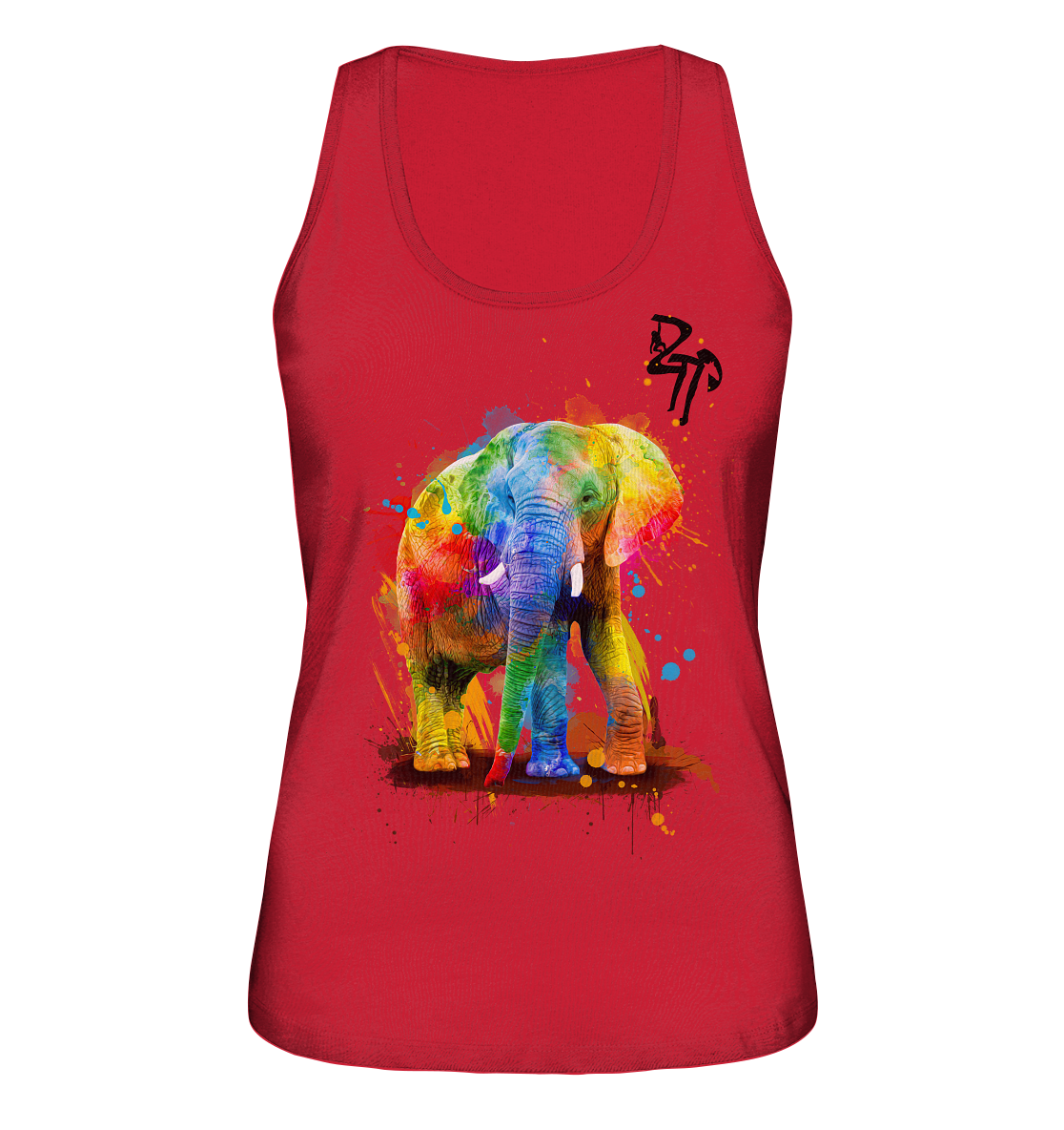 Irrelephant-Elefant - Ladies Organic Tank-Top