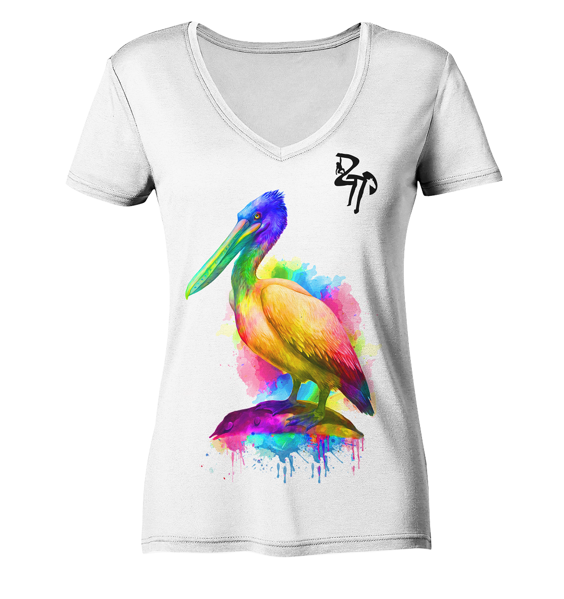 Pelikan - Ladies Organic V-Neck Shirt