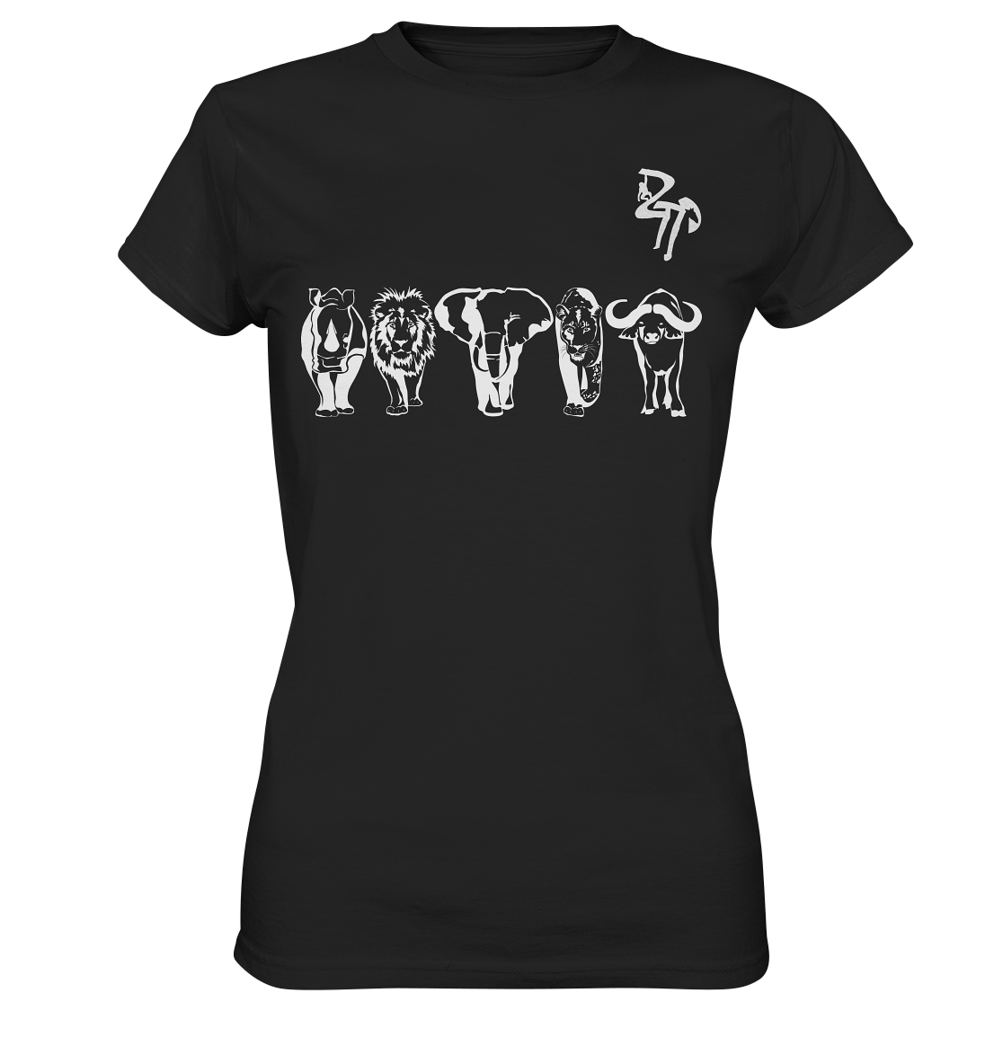 African big five - Ladies Premium Shirt