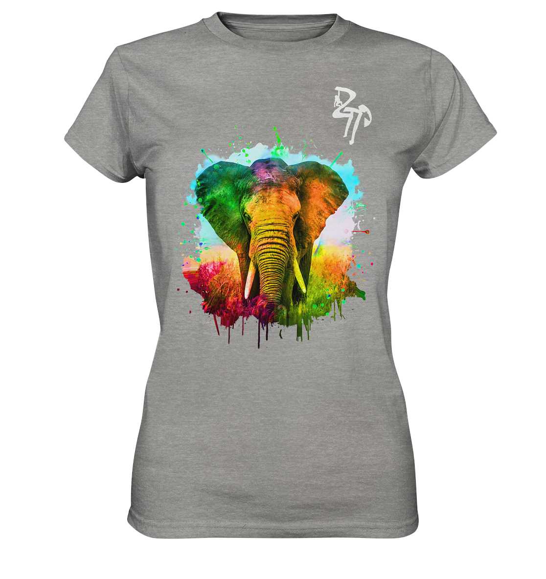 Elefant dark - Ladies Premium Shirt