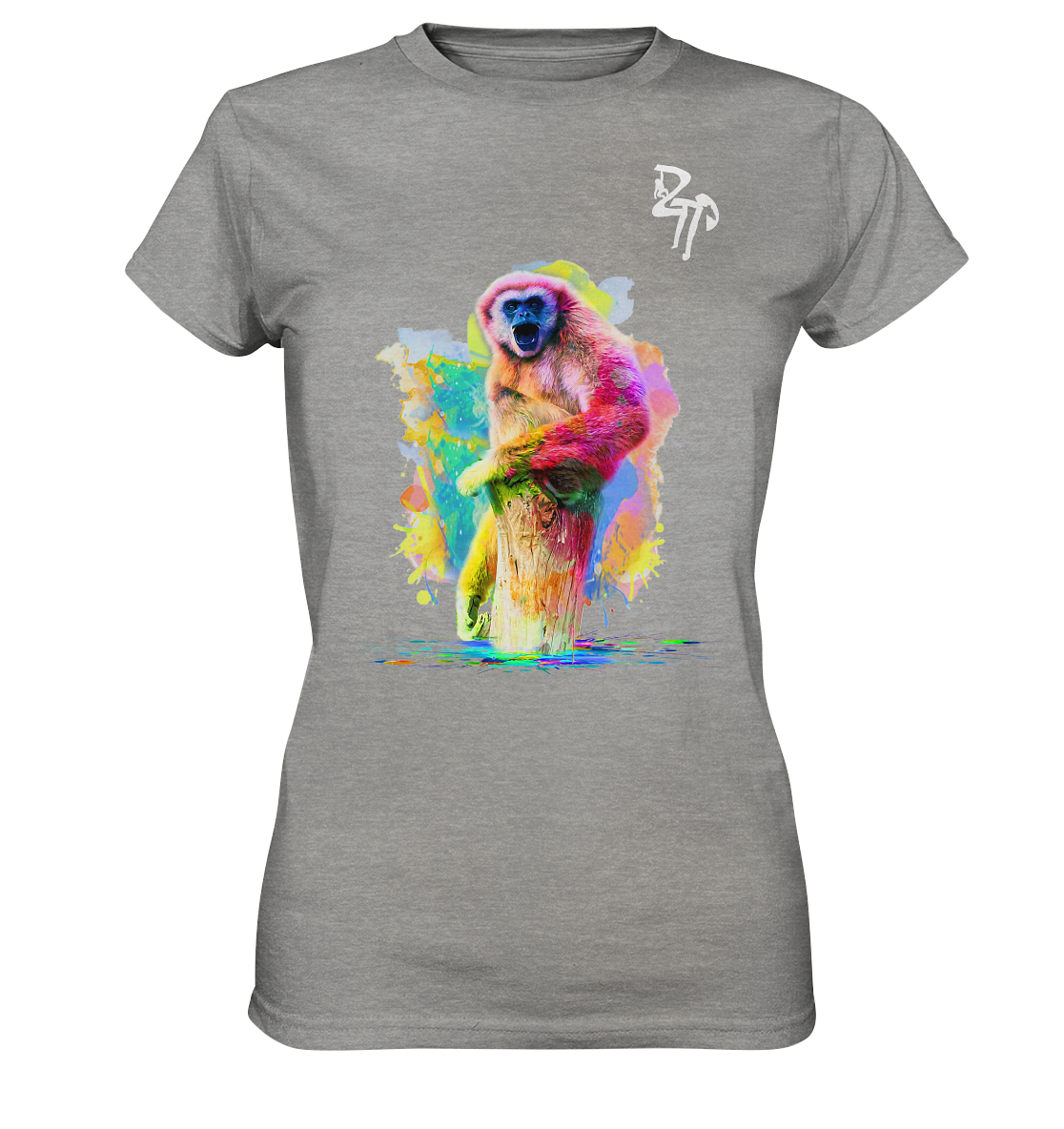 Gibbon dark - Ladies Premium Shirt