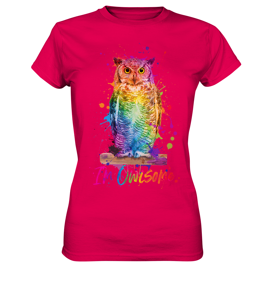 I´m Owlsome - Ladies Premium Shirt