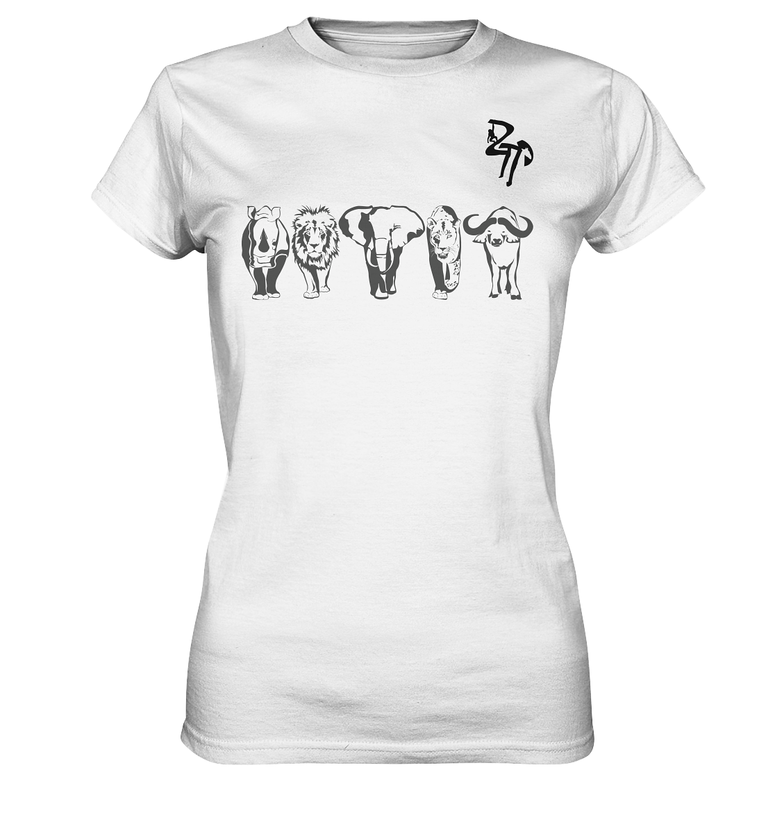 African big five - Ladies Premium Shirt