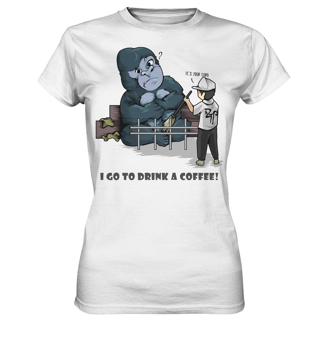 "Mach dein Bett" - Ladies Premium Shirt