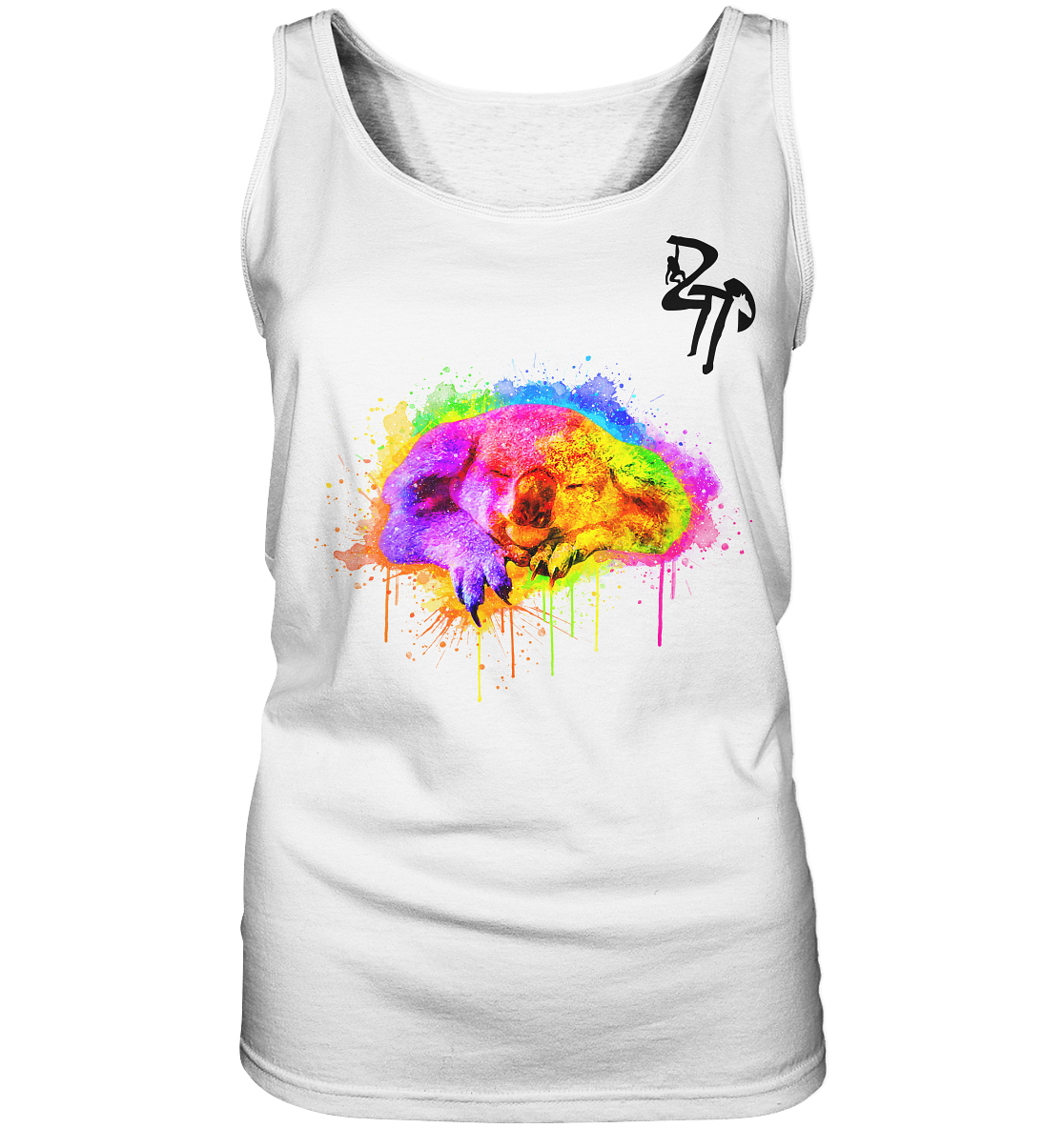 Koala schlafend - Ladies Tank-Top