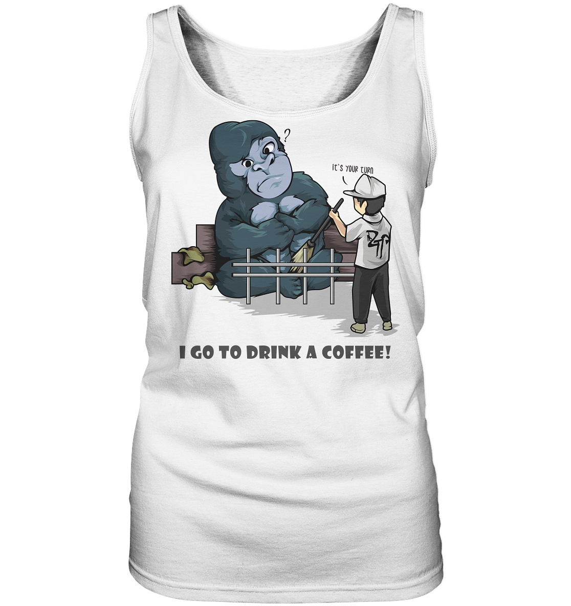 "Mach dein Bett" - Ladies Tank-Top