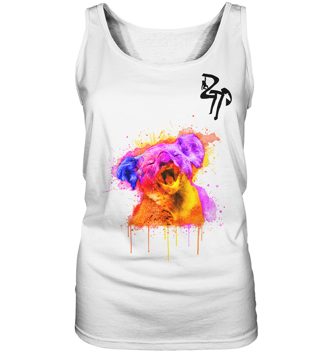 Koala gähnend - Ladies Tank-Top