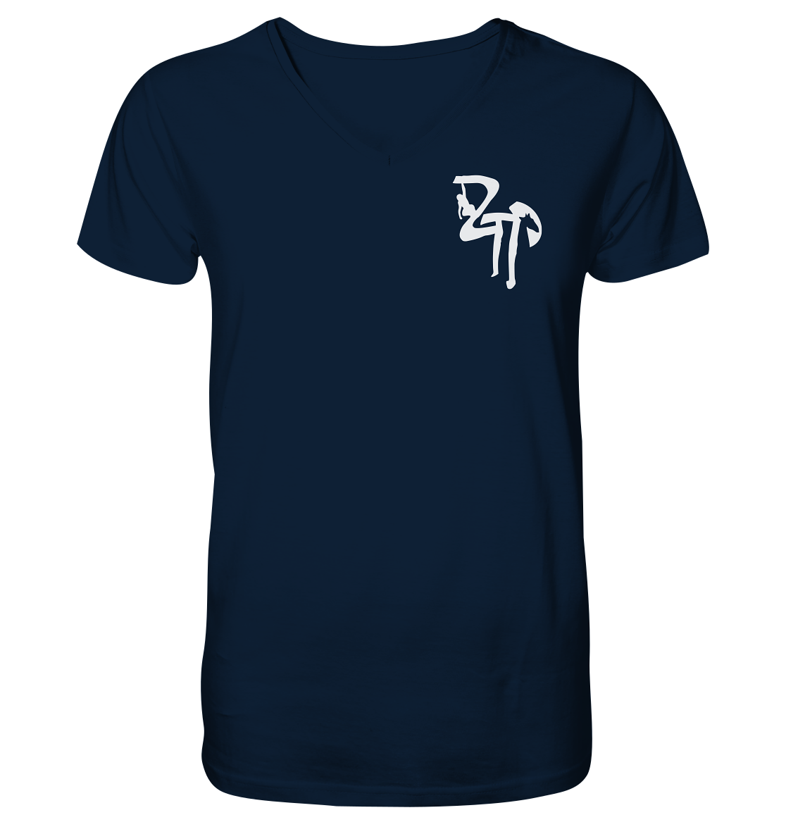 ZTP + Evolution - Mens Organic V-Neck Shirt