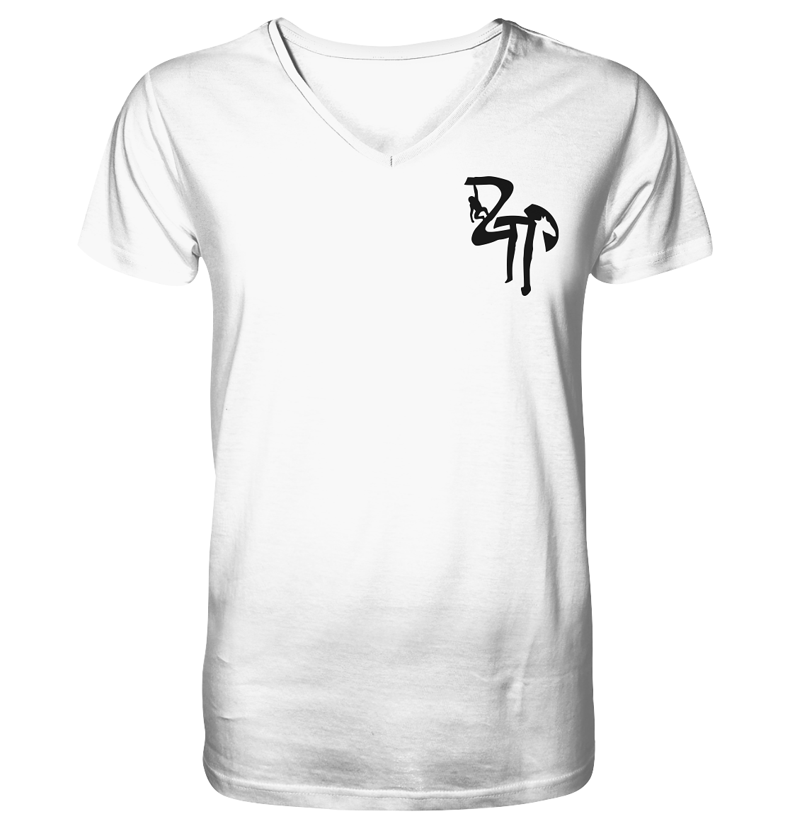 ZTP + Badass Zookeeper - Mens Organic V-Neck Shirt