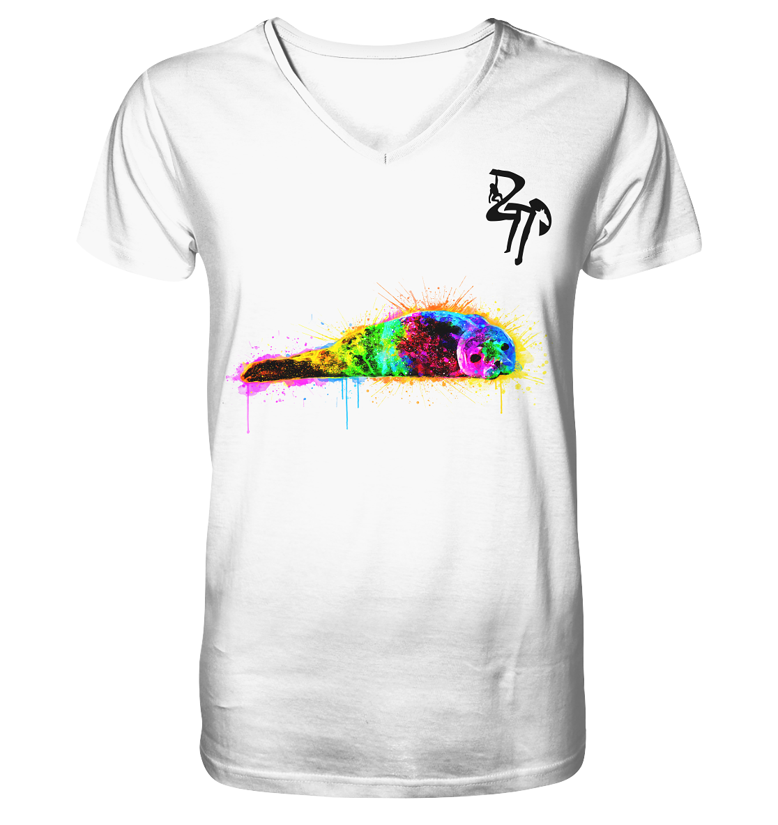 Seehund - Mens Organic V-Neck Shirt