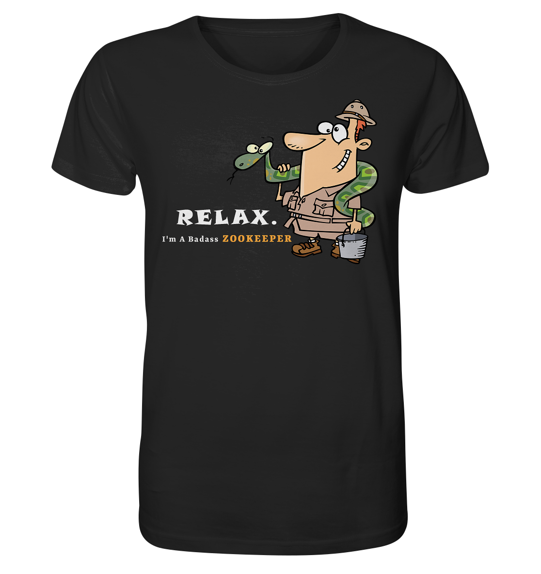 Badass Zookeeper - Organic Shirt