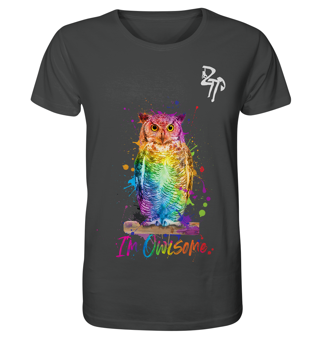 Owlsome dark - Organic Shirt