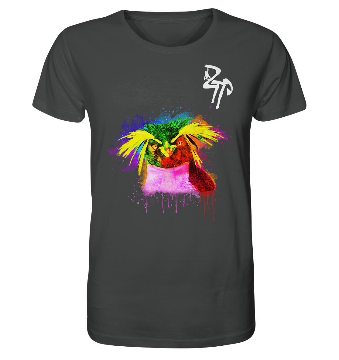 Felsenpinguin dark - Organic Shirt