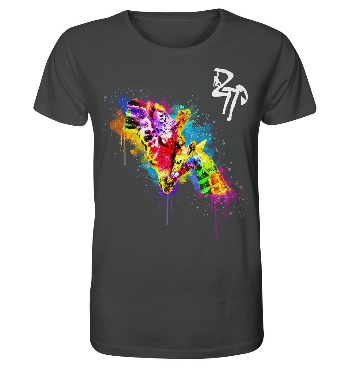 Giraffe dark - Organic Shirt