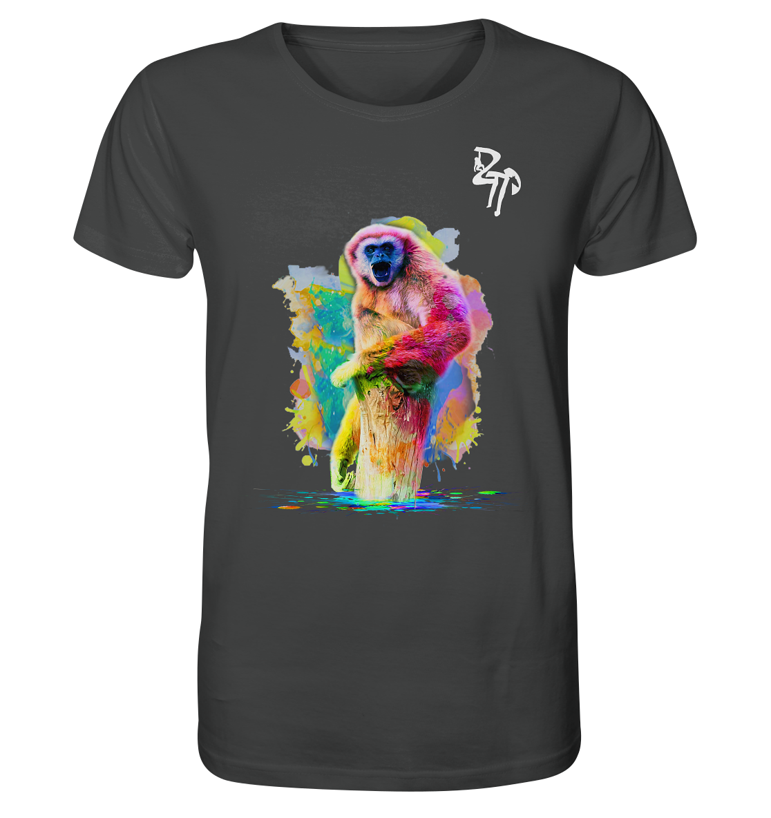 Gibbon dark - Organic Shirt