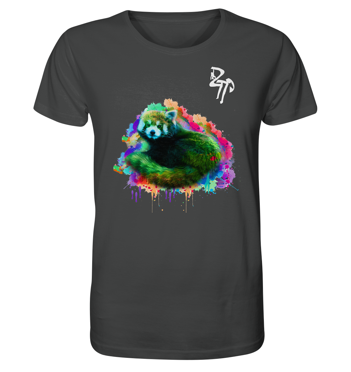 Kleiner Panda dark - Organic Shirt