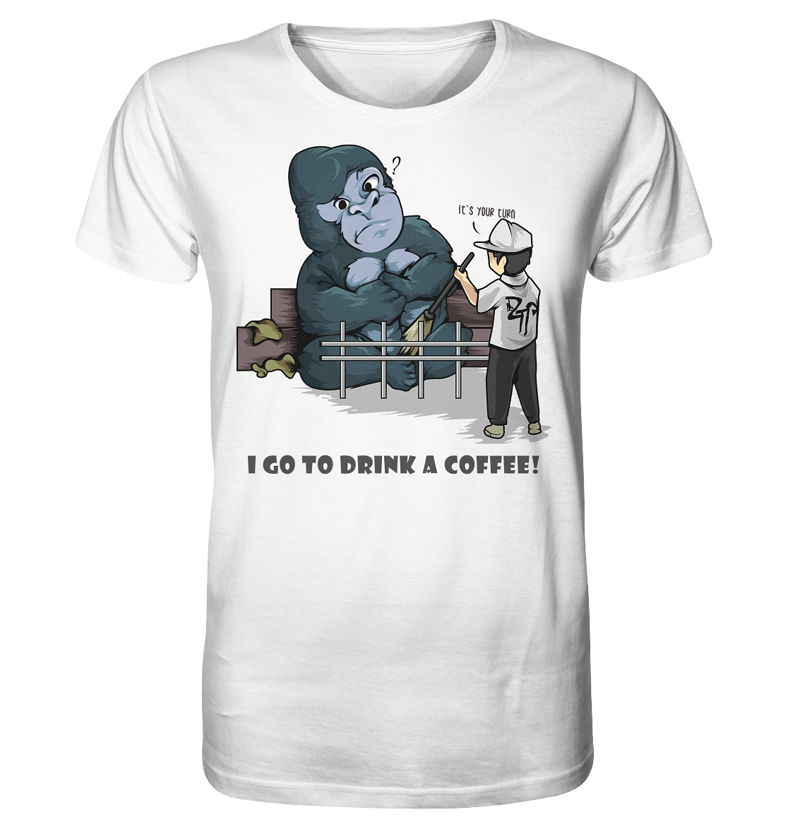 "Mach dein Bett" - Organic Shirt