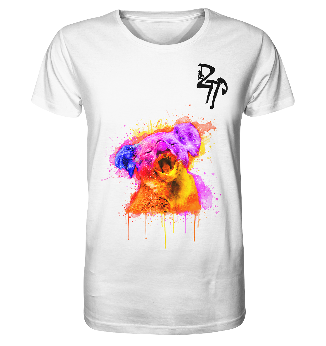 Koala gähnend - Organic Shirt