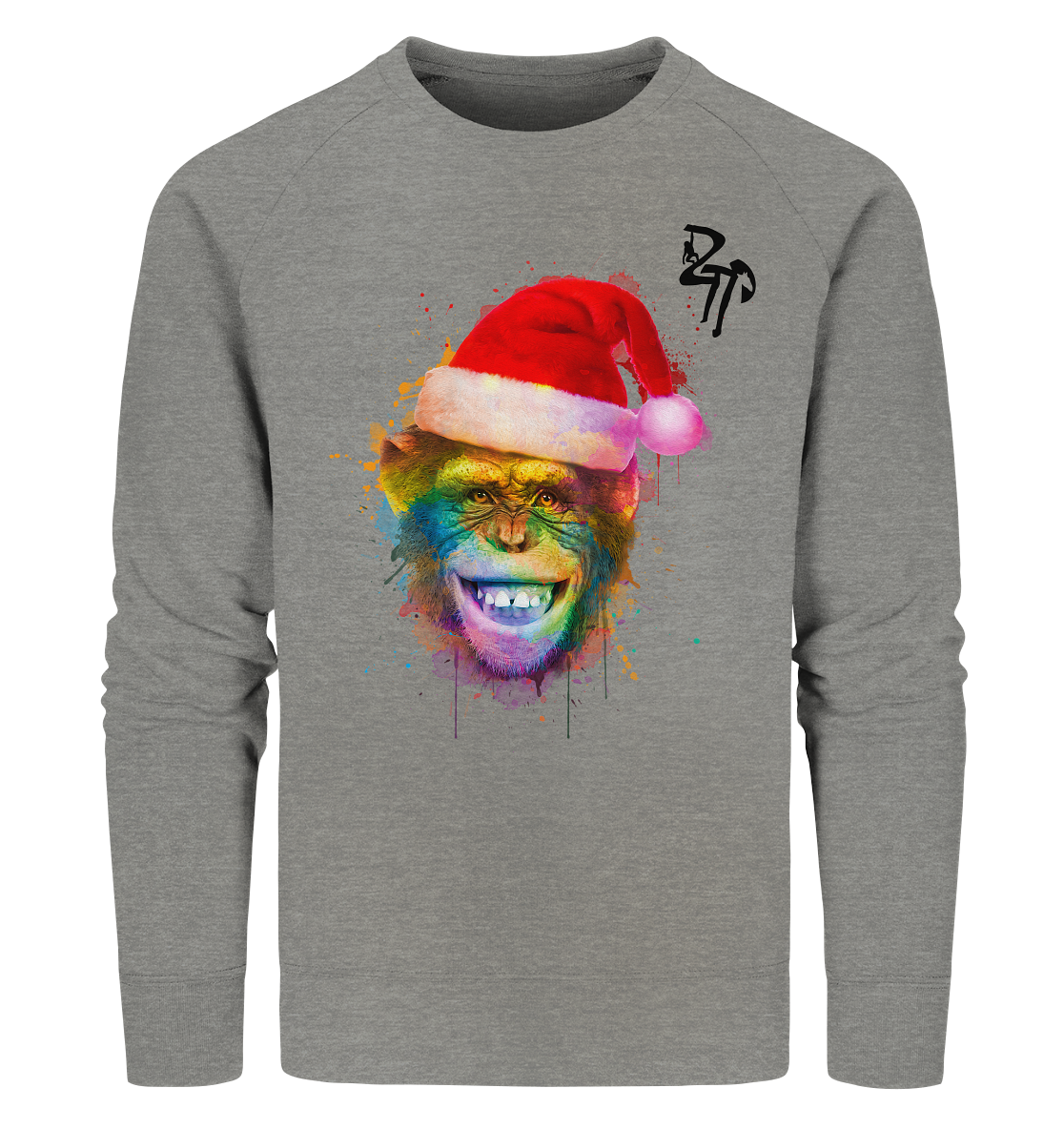 ZTP Christmas Chimpanzee - Organic Sweatshirt