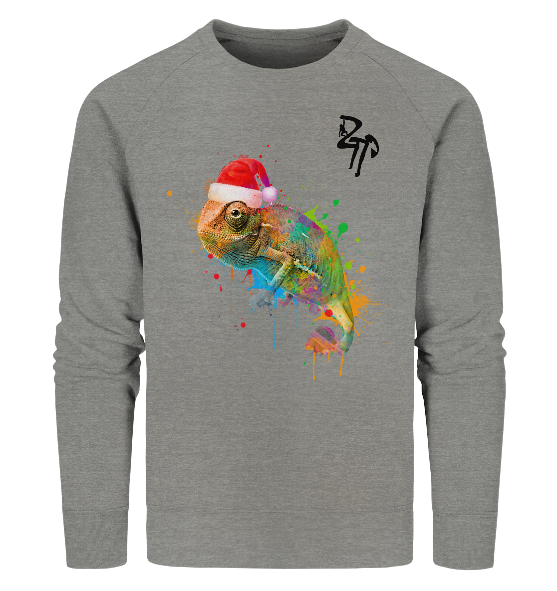ZTP Christmas Chameleon - Organic Sweatshirt
