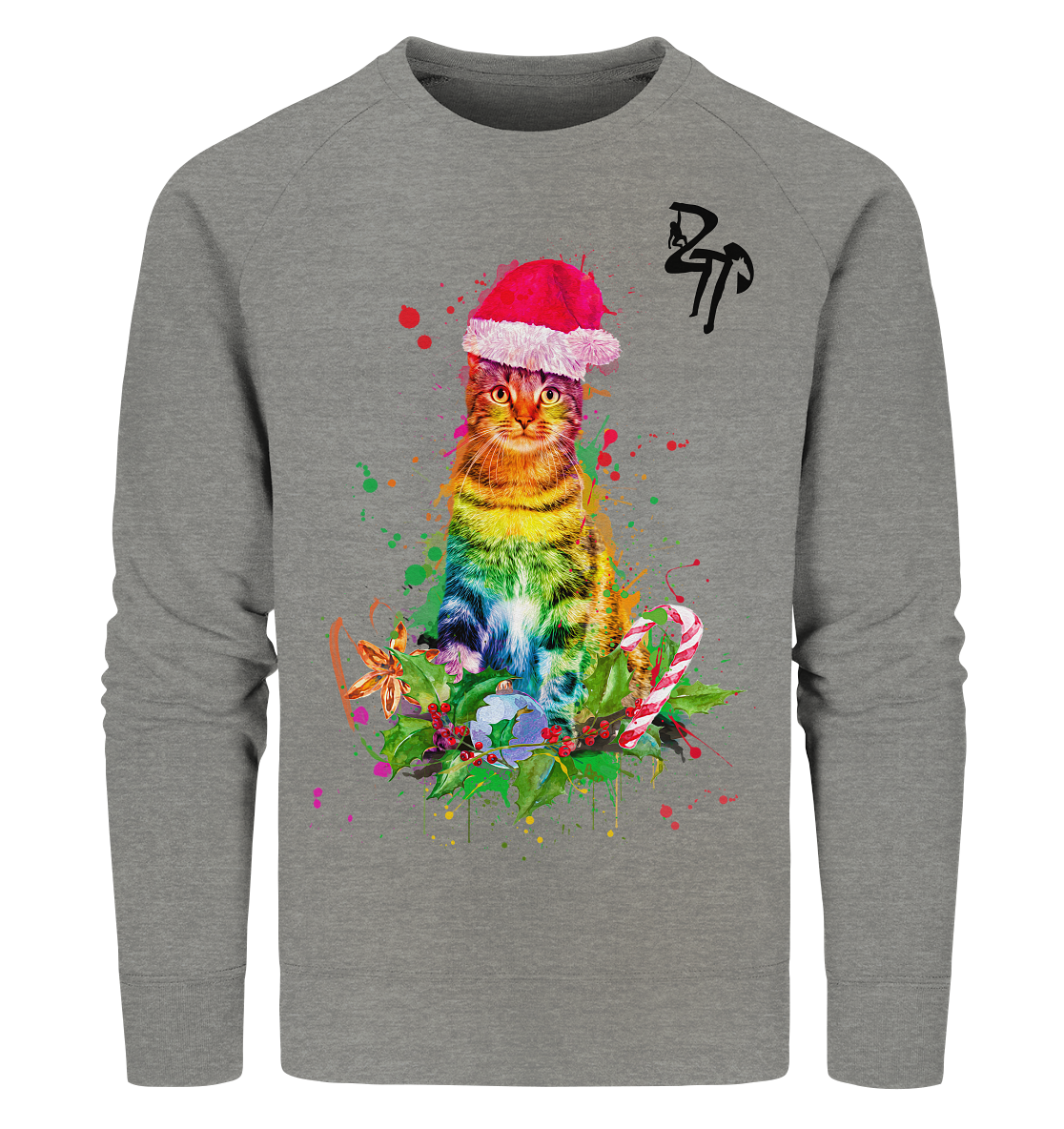 ZTP Christmas Cat - Organic Sweatshirt
