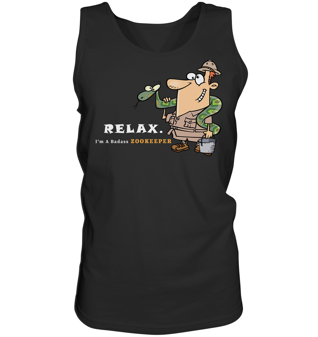 Badass Zookeeper - Tank-Top