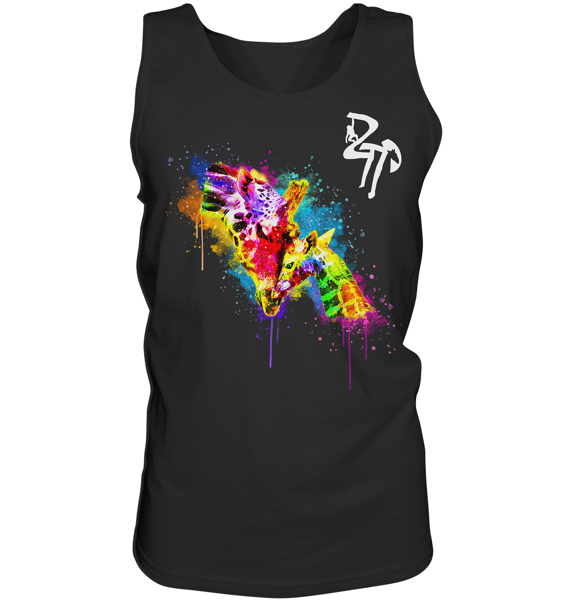 Giraffe dark - Tank-Top
