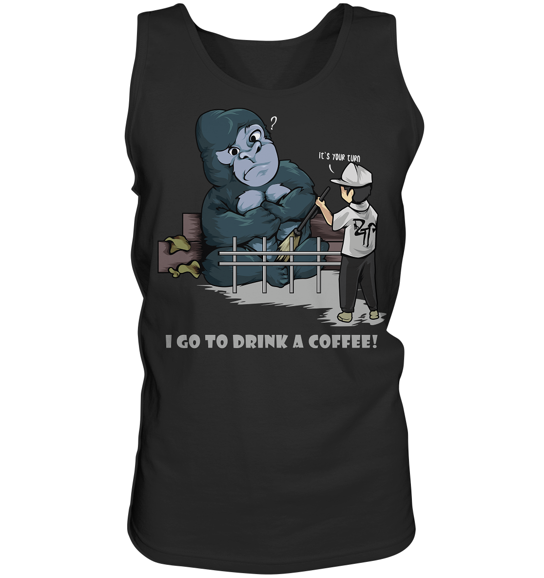 "Mach dein Bett" dark - Tank-Top