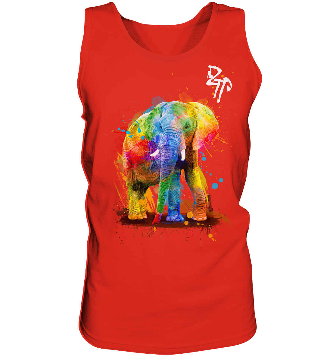Irrelephant-Elefant dark - Tank-Top