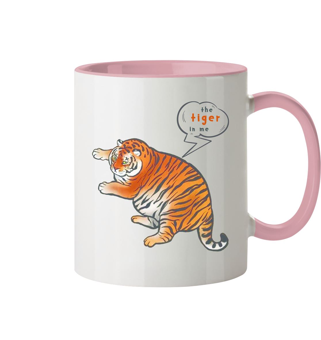 Tiger in me - Tasse zweifarbig