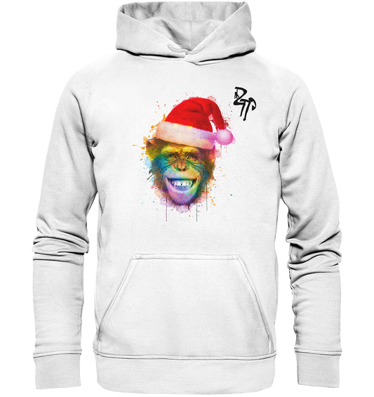 ZTP Christmas Chimpanzee - Basic Unisex Hoodie