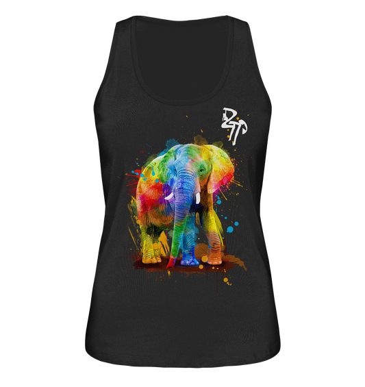 Irrelephant-Elefant dark - Ladies Organic Tank-Top