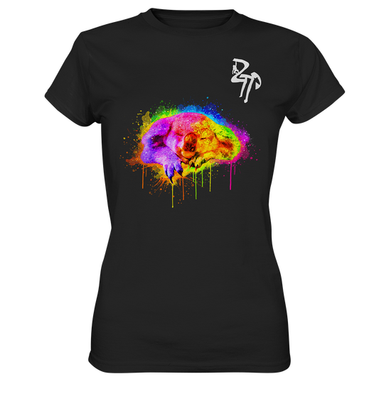 Koala schlafend dark - Ladies Premium Shirt