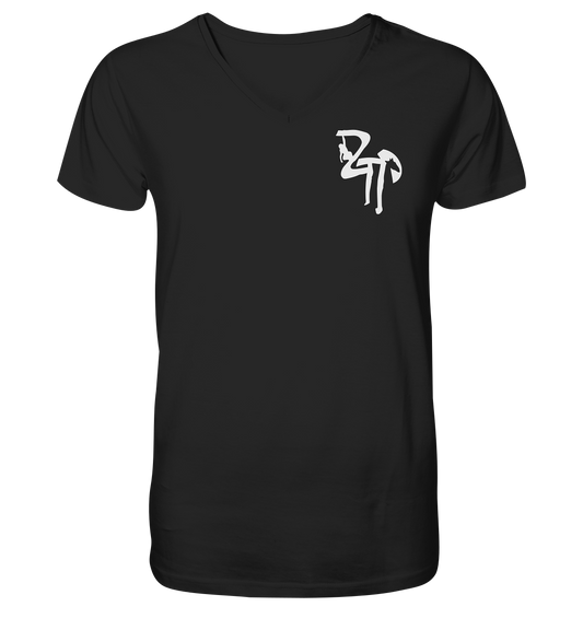 ZTP + Evolution - Mens Organic V-Neck Shirt