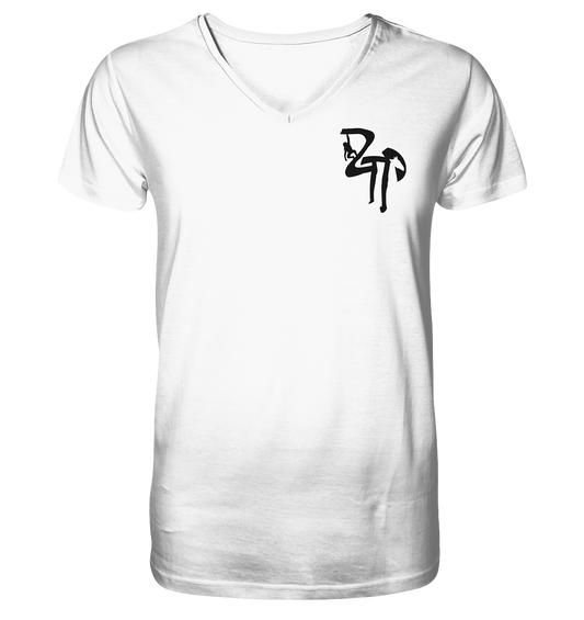 ZTP + Evolution - Mens Organic V-Neck Shirt