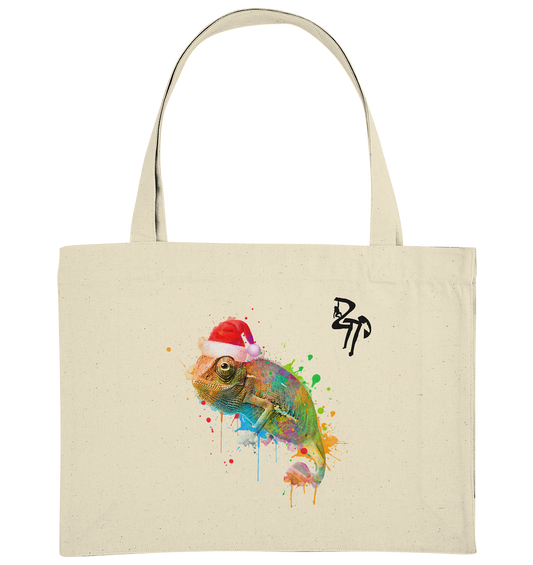 Christmas Chameleon Bag - Organic Shopping-Bag