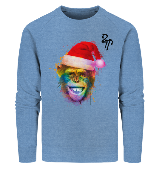 ZTP Christmas Chimpanzee - Organic Sweatshirt