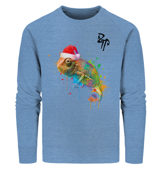 ZTP Christmas Chameleon - Organic Sweatshirt