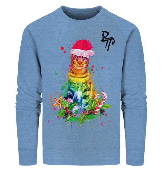 ZTP Christmas Cat - Organic Sweatshirt