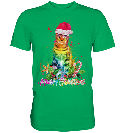 Christmas Cat - Premium Shirt